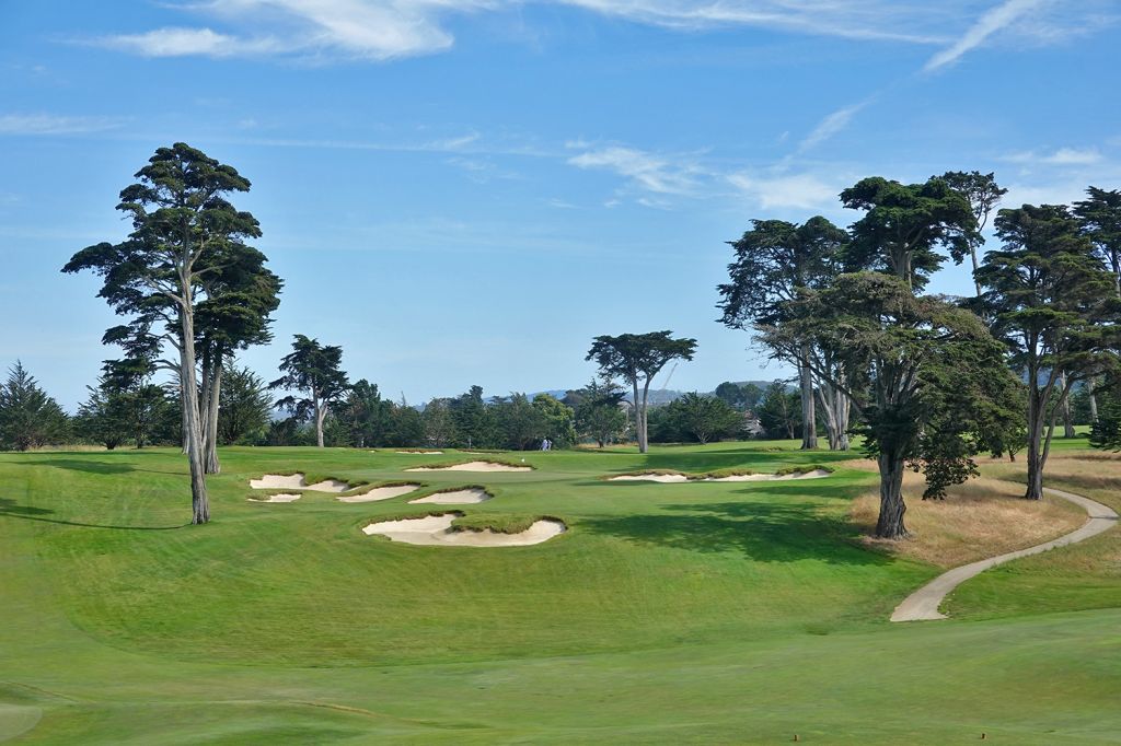 12th Hole at The California Golf Club of San Francisco (232 Yard Par 3)